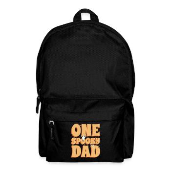 Eine Gruselige Halloween-kostümparty Mit - Rucksack - Schwarz - Vorne