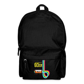 80s Disco 80s Party 1980 - Backpack - black - Front