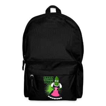 Gurken Dirndl Gurke - Rucksack - Schwarz - Vorne