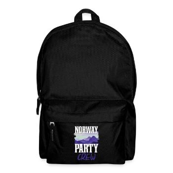 Équipage de la fête de Norvège - Sac à dos - noir - Devant