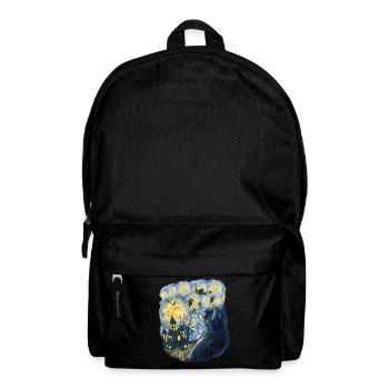 Spooky Evening With Pumpkins Ghosts - Backpack - black - Front