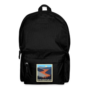 Schwarzwald Urlaub Schwarzwälder - Rucksack - Schwarz - Vorne