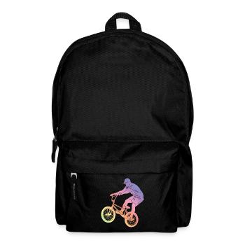 Motocross Silhouette - Sac à dos - noir - Devant
