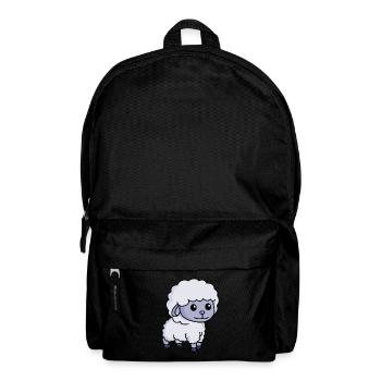 Sheep Comic Animal - Backpack - black - Front