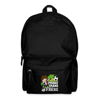 Promu Grand Frère Funny footballer - Backpack - black - Front