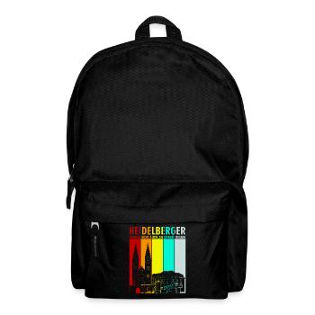 Heidelberg Kirche Heidelberger - Rucksack - Schwarz - Vorne