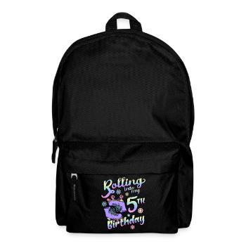 Rolling Into My 5th Birthday Quad Skater - Rucksack - Schwarz - Vorne