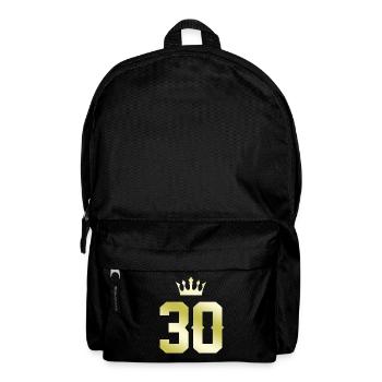 30 Number crown - Backpack - black - Front