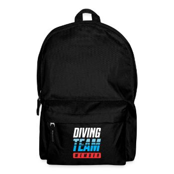 Diving Team - Rucksack - Schwarz - Vorne