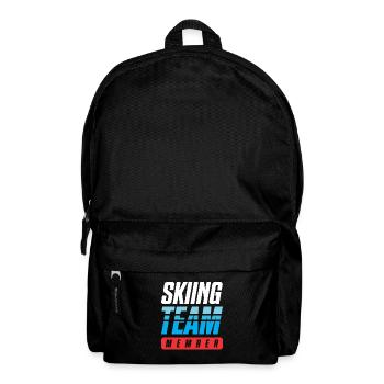 Équipe de ski - Sac à dos - noir - Devant