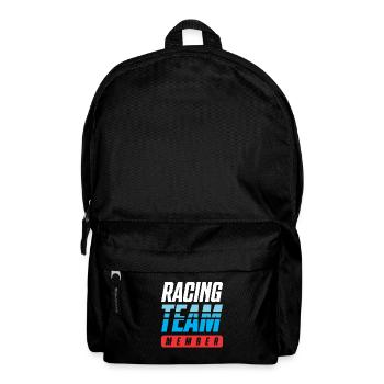 Équipe de course - Sac à dos - noir - Devant