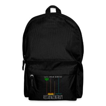 Galabauer Rechenzentrum Gärtner Galabau - Rucksack - Schwarz - Vorne