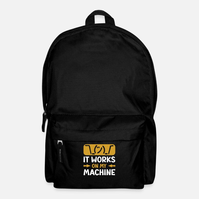 It works on my Machine for programmers - Backpack - black