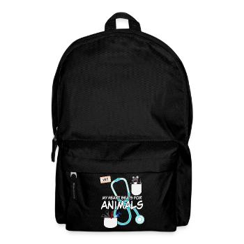 Veterinarian Veterinary Veterinary Medicine - Backpack - black - Front