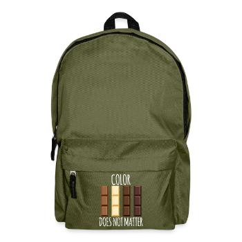 Chocolate - Backpack - olive green - Front