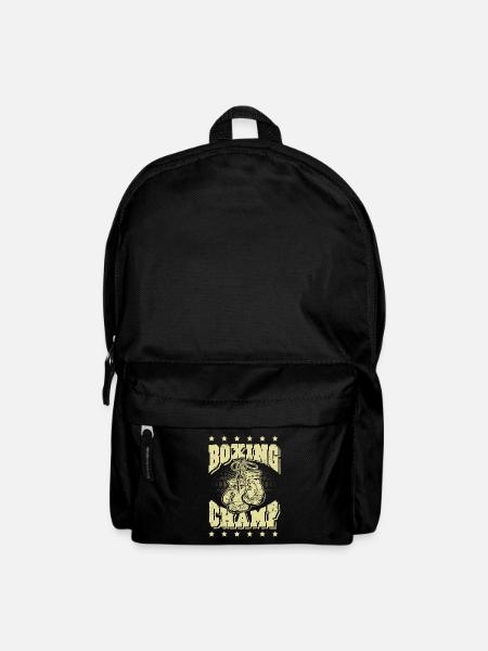 Boxing Champ - Rucksack - Schwarz