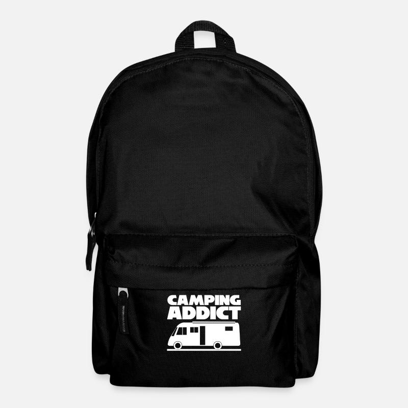 Motorhome Motorhome Camping Camper - Backpack - black