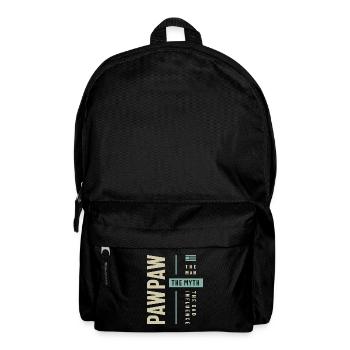 Pawpaw Man Myth The Bad Influence - Dad Grandpa - Backpack - black - Front