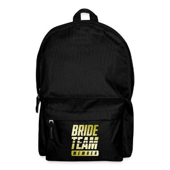 Bride Team - Rucksack - Schwarz - Vorne