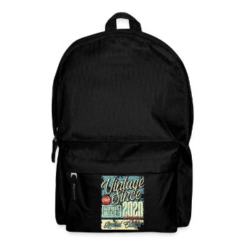 2020 Geburtstag Jahrgang Vintage Retro Legende - Rucksack - Schwarz - Vorne