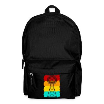 Amateurfunker Antenne Amateurfunk - Rucksack - Schwarz - Vorne
