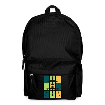 Planespotter Pilot retro Planespotting - Backpack - black - Front