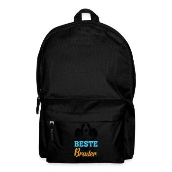 So Sieht Der Beste Kleine Bruder Der Welt Aus - Rucksack - Schwarz - Vorne