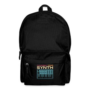 Synthesizer Synth Witz Synthesizers - Rucksack - Schwarz - Vorne
