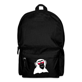 Polish flag Pole Chimpanzee Poland - Backpack - black - Front
