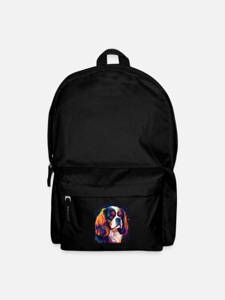 Hunde Spruch Cavalier Spaniel für Hundeliebhaber - Rucksack - Schwarz