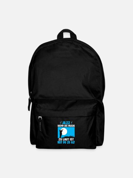 Jazz Musik Orchester Musiker - Rucksack - Schwarz