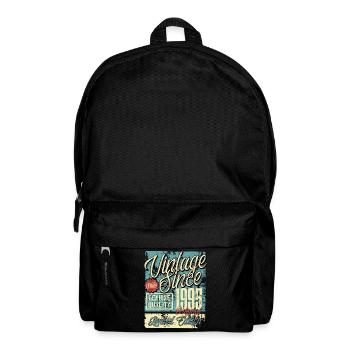 1995 Birthday vintage vintage retro legend - Backpack - black - Front