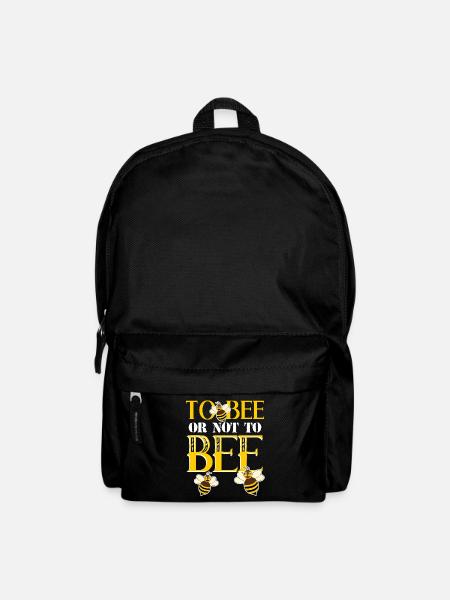 Biene Honigbienen Bienen Imker - Rucksack - Schwarz