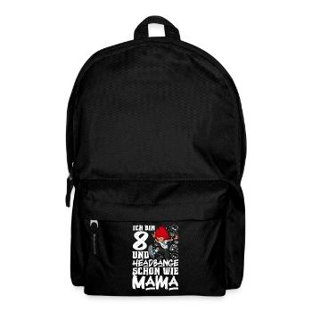 J’ai 8 ans - Girl Rocker - Sac à dos - noir - Devant
