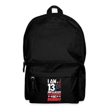 I'm 13 - Young Rocker - Backpack - black - Front