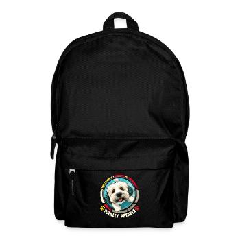 Hunde Spruch Havaneser Design für Hundeliebhaber - Rucksack - Schwarz - Vorne
