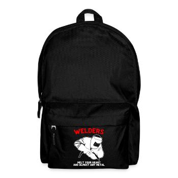 Welder Mechanic Locksmith Welding - Backpack - black - Front