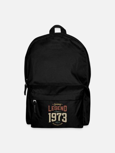 1973 Birthday 50 Years Old - Backpack - black