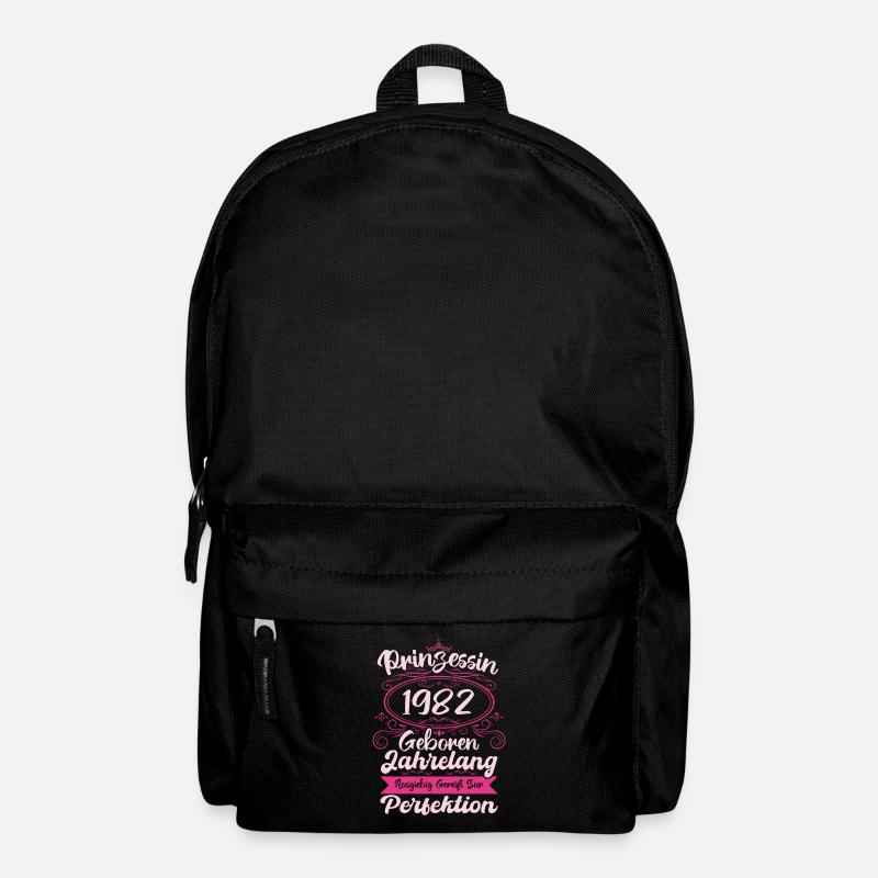 Prinzessin seit 1982 Geburtstag 1982 - Rucksack - Schwarz