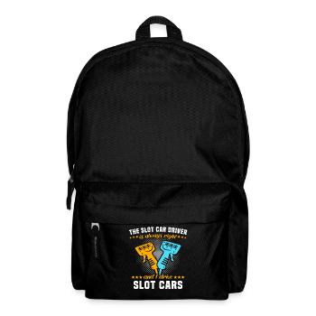 Slot Car Racing Slot Race - Backpack - black - Front