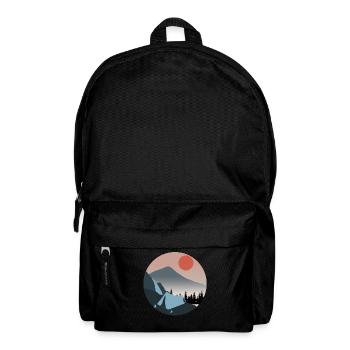 Hiking Outdoor Camping Trekking - Backpack - black - Front