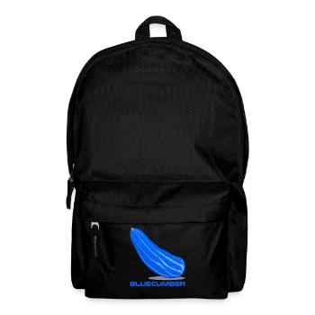 Blaue Gurke Bluecumber Gurken - Rucksack - Schwarz - Vorne