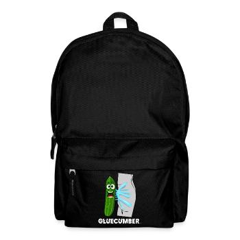 Cucumber with glue Gluecumber cucumbers - Backpack - black - Front