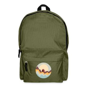 Mountaineering Trekking Hiking Camping - Backpack - olive green - Front