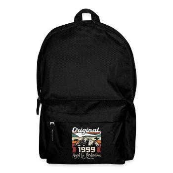 1999 - Geschenk geboren im Jahr 1999 - Rucksack - Schwarz - Vorne