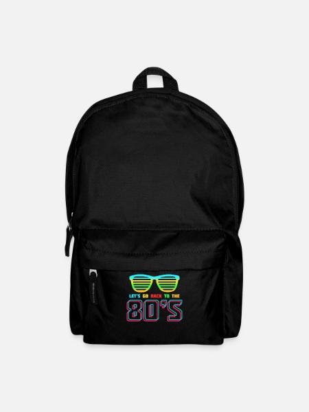 Années 80 1980 Party Disco Vintage Années 80 - Sac à dos - noir