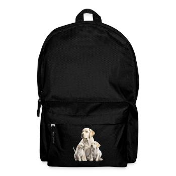 Famille Labrador - Sac à dos - noir - Devant