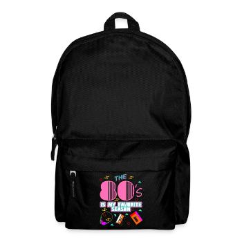 80s Party Disco 1980 80s - Backpack - black - Front