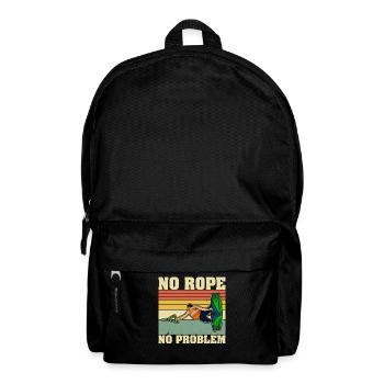 Water ski skilift Wakeboarder wakeboarding - Rucksack - Schwarz - Vorne
