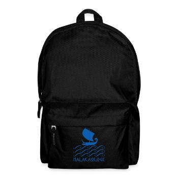 Grieche griechisches Schiff Griechenland - Rucksack - Schwarz - Vorne